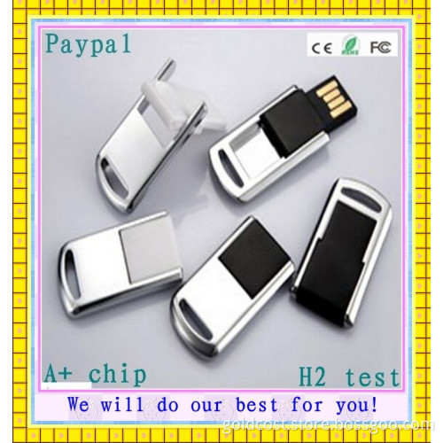 4GB Free Logo Metal Pendrive USB Flash (GC-M021)